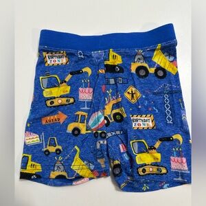 Little Sleepies PJ Shorts in Birthday Builders